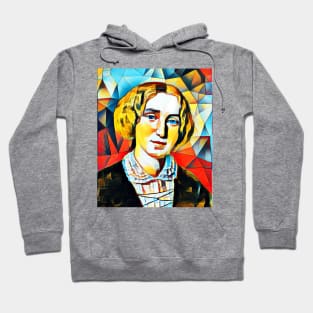 George Eliot Abstract Portrait | George Eliot Abstract Artwork 13 Hoodie